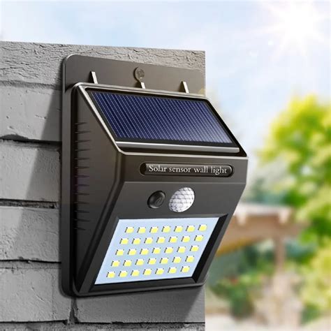 gate lamp outdoor|SOLAR LED WALL LAMP WITH SENSOR 1.5W IP65 .